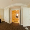 360 panorama from the bedroom of a penthouse suite at the Palazzo in Las Vagas.